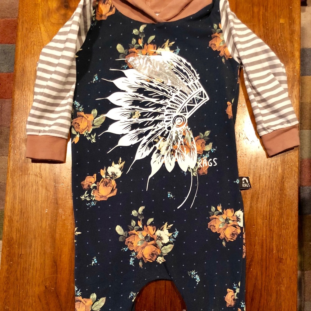 2T Floral Chief Romper